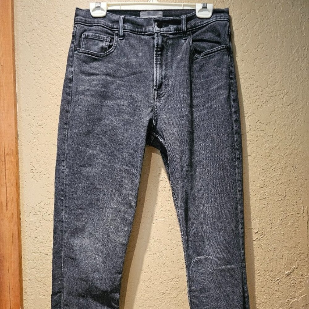 Everlane Black High Rise Stretch Skinny Denim Jeans